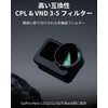 SmallRig CPL & VND 3-5 Filter for GoPro HERO 13/12/11/10,