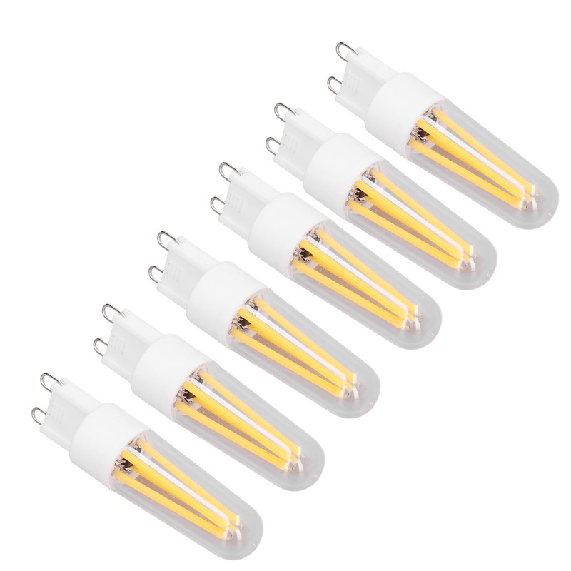 10Pcs G9 LED Bulb 3W 200LM Long Filament Bulbs for