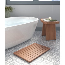 The Original Spa Teak Bath & Shower Mat