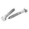 sourcing map Hex Lag Screws, M8 x 60mm 304 Stainless