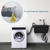 20FT Flexible Corrugated Drain Hose Kit for Washing Machine &