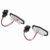 Pair of LED License Plate Lamp White Light 34100S0A013 Fit