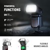 NEEWER Upgraded NW645II-S TTL Flash Speedlite, GN58 HSS Optical Slave
