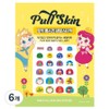 Pinky Tonky Kids Full Skin Nail Stickers, AN-15 (Happy Christmas), 6 pcs / 핑키통키 키즈 풀스킨 네일스티커, AN-15(행복한 성탄절), 6개