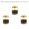 Acoeitl 3/8 Inch Brass Compression Sleeves Ferrules No Burrs Tight
