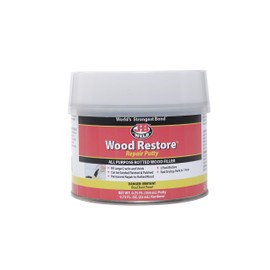 J-B Weld 40003 Wood Restore Repair Putty - 0.75 Pt. Putty, 0.75 Oz. Hardener