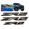 Set 4pack OEM Two Side ZR2 Emblems Badges Plus Rear