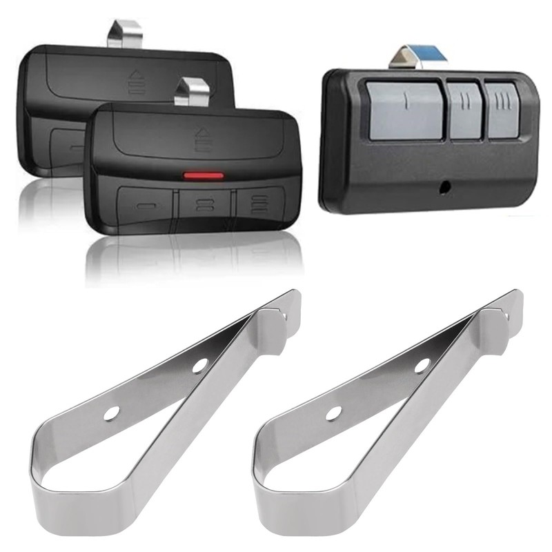eMagTech 6pcs Garage Door Remote Control Opener Sun Visor Storage