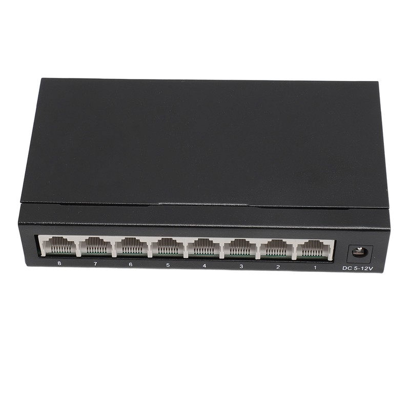 Fast Ethernet Switch 8 Ports 10 100 1000Mbps Anti Thunder