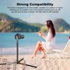 Soonpho Light Stand with 180° Reversible Leg,1/4"-3/8" Screw Adapter Aluminium