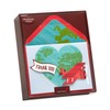 Papyrus Thank You Cards with Envelopes, Globe and Plane with