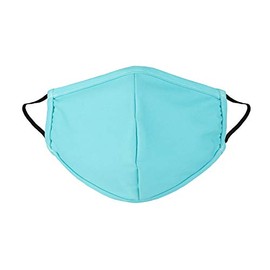 G-TUFF Face Mask Protective Mask Face and Mouth Covering. Reusable and Washable Fashion Outdoor Unisex Mask. Anti dust Mask. Single layer mask - Aqua
