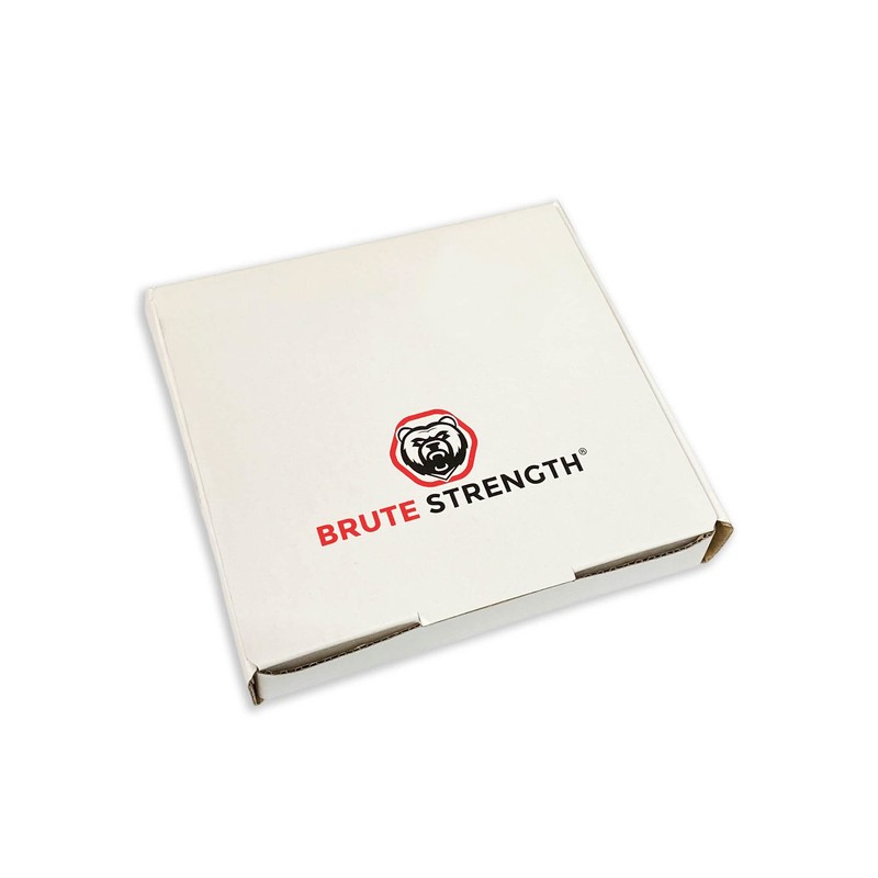 Brute Strength - Leather Drawer Pulls - White - 2