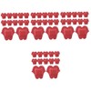 Ipetboom 4sets Self- Patches Lip Shaped for Care Non-irritating Protection