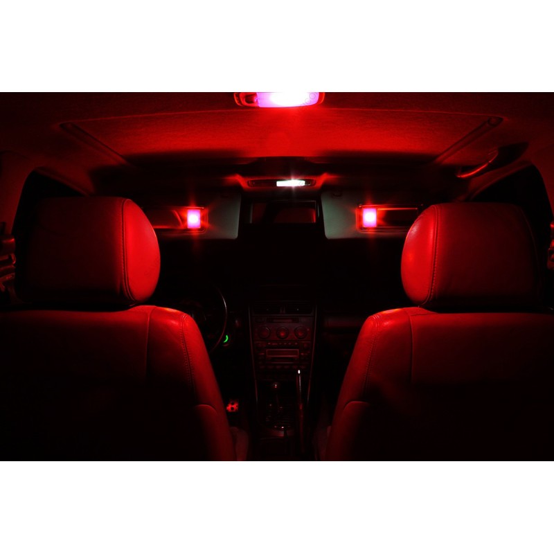 SAWE - 3-SMD 29mm T6 6614F LED Bulbs For Car