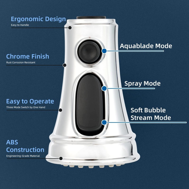 BBENT Kitchen Faucet Head Replacement,Fo - Oil Rubbed Bronze