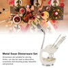 Swan Base Holder Coffee Dinnerware Set Light Luxury Innovative Swan