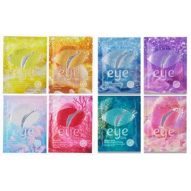 Eye Mask with Natural Marine Collagen, Shiny Eye Pads for Swollen Eyes, Eye Patches, Anti-Ageing Eye Pads Against Dark Circles Removal (8 Colours)