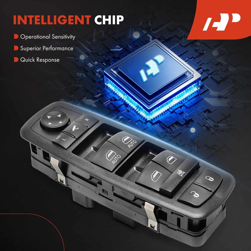 A-Premium Master Power Window Switch Compatible with Jeep Cherokee 2014