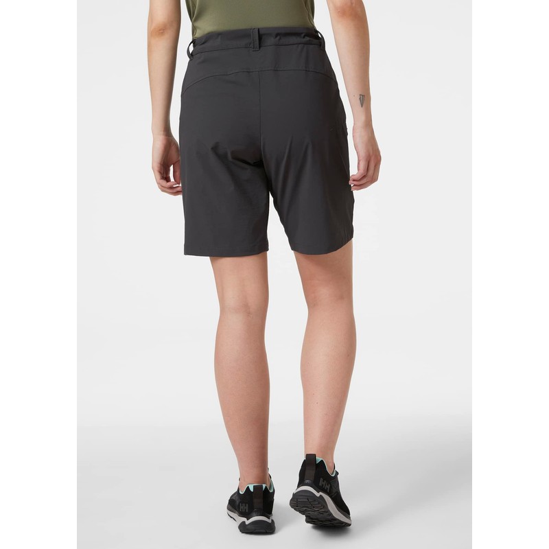 Helly Hansen Womens Brona Softshell Shorts, L, Ebony