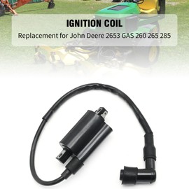 Vkinman AM120732 Ignition Coil Replacement for John Deere 2653 GAS 260 265 285 320 425 445 455 F725 F911, Replaces 129700 21121-2092