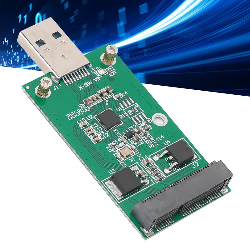 Riser Card PCBA Conveter Adapter MSATA SSD to USB 3.0