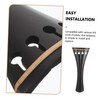 Kisangel Violin Tailpiece Solid Wood String Panel with Precision Tuning