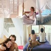 Mosquito Net for Double Bed 4 Corner Post Elegant Mosquito