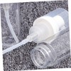 WOONEKY 50ml Pump Bottles Reusable Travel Containers Dispenser for Hair