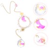 GANAZONO Garden Hanging Crystal Suncatcher Pendant Elegant Prism Decor for