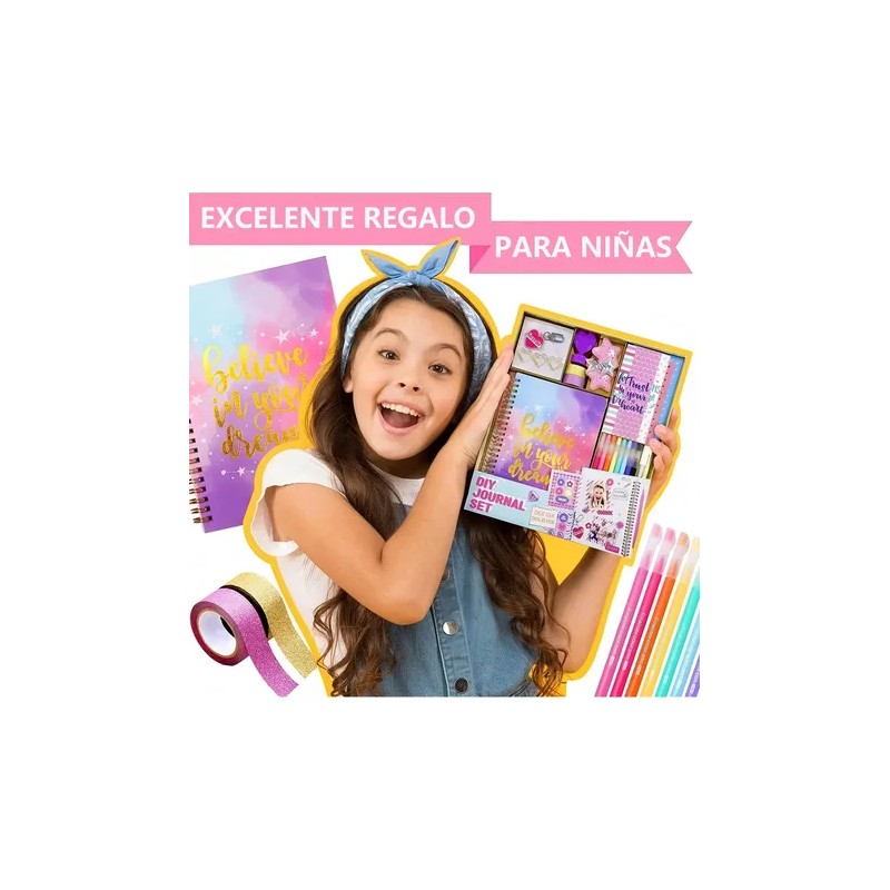 Kit De Diario Para Niñas Agendas Diy Juego De Albumes