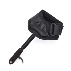 ELONG OUTDOOR Archery Compound Bow Release Adjustable - Camo Wrist Strap Trigger Caliper Left Right Hand Youth Archer (Pack of 1)