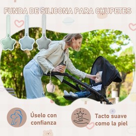 3 Piezas Funda de Silicona, Caja de almacenamiento con Pentagram, Con correa de cuerda portátil, Seguro y Resistente al calor, apto para Lavavajillas (Azul+Verde+Gris)