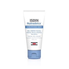 ISDIN Nutradeica - Gel-crema facial indicado para el tratamiento del exceso de sebo, descamación, picor y eritema de la piel seborreica facial, 50 ml