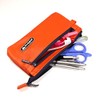 Gulfstream MOG-4P-02 Mobus Pencil Case, 4 Pockets, Orange