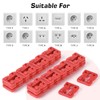 84 Pcs Switch Receptacle Spacers, Plastic Non-Conductive Electrical Outlet Spacers,