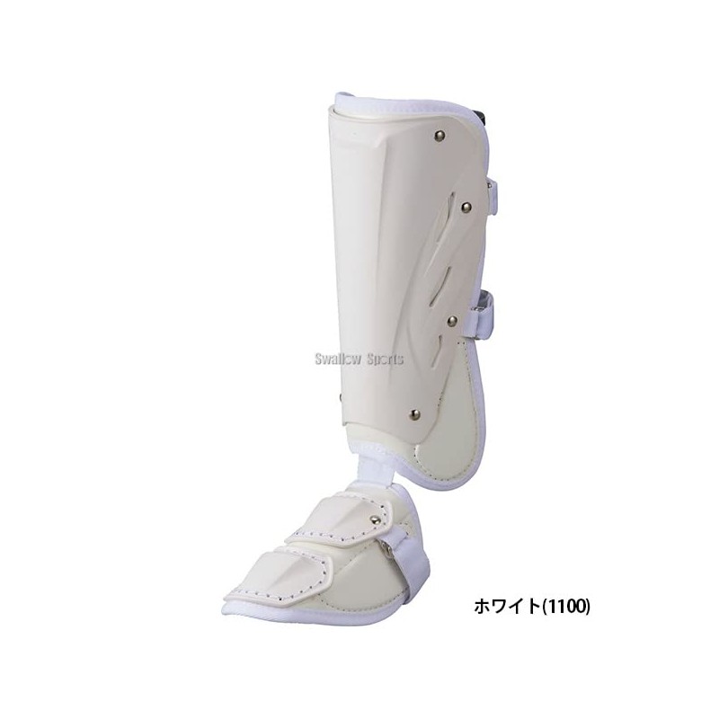 ZETT BLL2081R Baseball Leg Guard for Left Hitter, Matte Type,