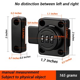 Mechanical Password Lock Solid revolving Door Lock/pet Door Lock, Cabinet Furniture, Windows, Bathroom