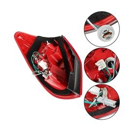 waltyotur Rear Brake Lamp 8155142100, TO2819127 Replacement for 2006 2007 2008 Toyota RAV4 1500 Tail Light Assembly Right Passenger Side