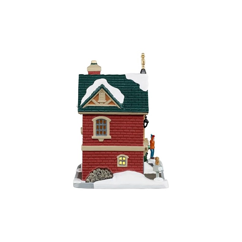 Lemax The Little Brick House, Lighted Buildings, #55348