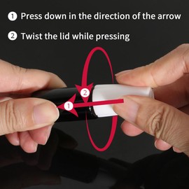 Meideli 4pcs /2 colors Precision Tip Applicator Bottles,4Pcs Plastic Droppers. 10ml Dispensing Needle With Bottle Steel Needle Dropper and Childproof Cap for fountain pen converter refill accessory