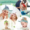3 Pieces Face Wash Headband,Spa Headband Facial Makeup Head Band