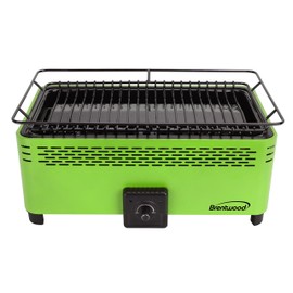 Brentwood BBF-31G Smokeless Portable BBQ, Non-Stick, Green