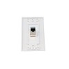 RiteAV CAT 6A 1 puerto blindado Cat6a placa de pared