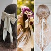 Ribbon for Gift Wrapping, Champagne Gold Satin Ribbon, Thick Fabric