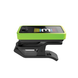 D'Addario Accessories Guitar Tuner - Eclipse Headstock Tuner - Clip On Tuner for Guitar - Great for Acoustic Guitars & Electric Guitars - Quick & Accurate Tuning - Green