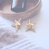 Sttiafay Boho Starfish Earrings Gold Starfish Stud Earrings Large Starfish