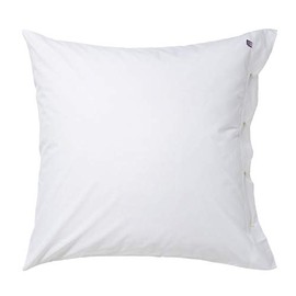 Lexington - Pin Point - Cushion Cover, Bed Linen, Pillow - Colour: White - 40 x 80 cm - Cotton