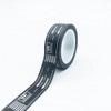 YUBX Masking Tape, Set of 4, Washi Tape, Road, Lane,