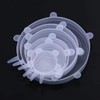 Reusable Silicone Stretch Lids – 6 Pack Airtight Bowl Covers